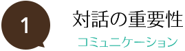 対話の重要性コミュニケーション